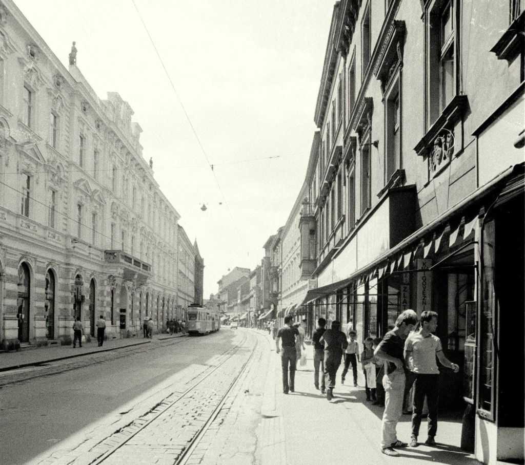 Ilica 1970-ih godina. od Frankopanske prema Britancu 